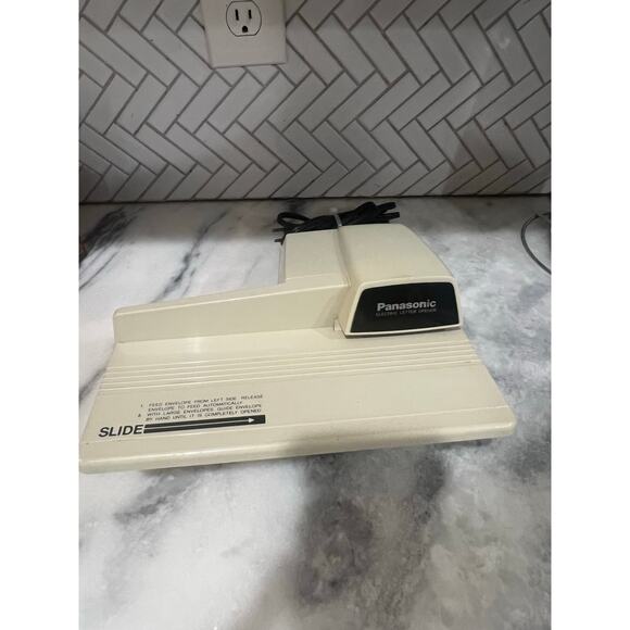 Panasonic BH-752 Electric Letter Opener Vintage Japan Auto Feed Tested Works - Picture 7 of 9